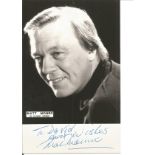 Matt Monro signed 6x4 black and white photo. Dedicated. Good Condition. All autographs are genuine