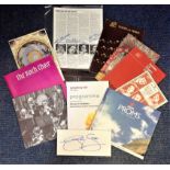 Classical Music and Theatre collection 12 programmes various productions and theatre includes two