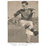 Football Gordon Astall signed 7x5 black and white newspaper photo. Plymouth, Birmingham, Torquay and