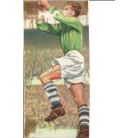 Football Bert Trautmann signed 6x3 colour magazine photo. (22 October 1923 19 July 2013) was a