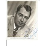 Alan Ladd signed 10x8 black and white photo. Comes with original mailing envelope. Dedicated. Good