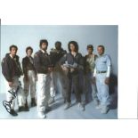 Alien John Hurt signed rare 10 x 8 colour cast line up photo. Good Condition. All autographs are