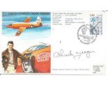 Chuck Yeager 1st pilot to break sound barrier signed on his own Test Pilot cover TP36. Good