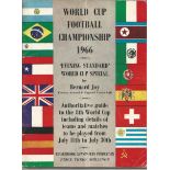 World Cup 1966 original Evening Standard authoritative guide to the 8th World Cup including