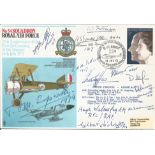 Great War aces multiple signed No54 Squadron Royal Air Force multi signed 25th Anniversary of the