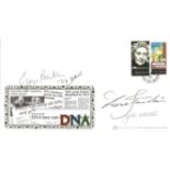 TV actors multiple signed Internetstamps Agatha Christie FDC signed by John Nettles, P D James,