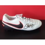 Football Didier Deschamps signed Nike football boot. Didier Claude Deschamps born 15 October 1968 is