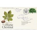 Dr Who William Hartnell signed 1974 Trees FDC to Don. Good Condition. All autographs are genuine