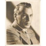 Gary Cooper authentic signed 9x7 b/w photo. Good Condition. All autographs are genuine hand signed