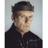 Anthony Head Merlin hand signed 10x8 photo. This beautiful hand signed photo depicts Anthony Head as