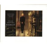 Kenneth Branagh 8x10 mounted signed colour William Shakespeare Hamlet flyer. Good condition Est.