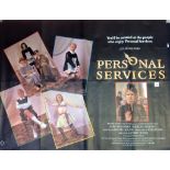 Personal Services 30x40 approx rolled movie poster from the 1987 British comedy film directed by