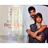 Her Alibi 30x40 movie poster from the 1989 American romantic comedy film directed by Bruce