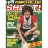 Kevin Keegan Signed Southampton Shoot Magazine Cover. Good Condition Est.