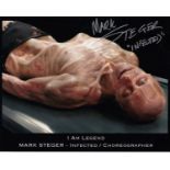 Mark Steger I Am Legend hand signed 10x8 photo. This beautiful hand signed photo depicts Mark Steger