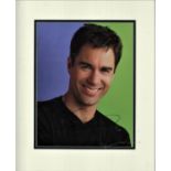 Eric McCormack 14x12 signed framed and mounted colour photo. Eric James McCormack born April 18,