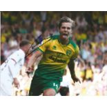 Todd Cantwell Signed Norwich 8x10 Photo. Good Condition Est.