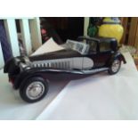 Franklin Mint 1/16 Scale diecast model car B11KF10A 1913 Bugatti Royale Coupe De Ville in