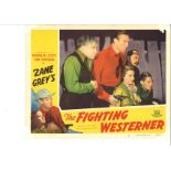 The Fighting Westerner lobby card from the 1935 Western film starring Randolph Scott and Ann