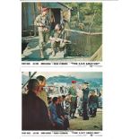 The Last Grenade set of eight colour lobby cards from the 1970 British War Film starring Stanley