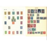 Austrian stamp collection on 20 loose album pages. Some early varieties. Good condition Est.