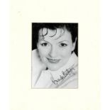 Brenda Blethyn 12x10 signed mounted b/w photo. Brenda Anne Blethyn OBE 20 February 1946 is an