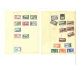 BCW stamp collection on 21 loose album pages. Mainly mint condition. Includes Ascension, Cayman,