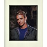 John Schneider 14x12 signed framed and mounted colour photo pictured from the hit TV series