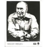 Woody Herman UNSIGNED 10X8 black and white press release photo. Good condition Est.