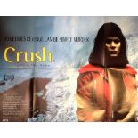 Crush 30x40 approx movie poster from the 1992 New Zealand drama film directed by Alison Maclean.