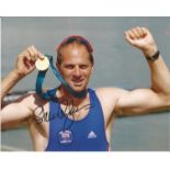 Steve Redgrave Signed Olympic Games Rowing 8x10 Photo. Good Condition Est.