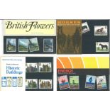 GB stamp collection. Contains 7 presentation packs, 1 1977 collectors pack and 2 souvenir packs