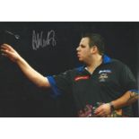 Adrian Lewis Signed Darts 8x12 Photo. Good Condition Est.