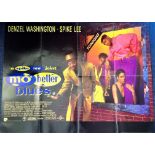 Mo Better Blues 30x40 approx original movie poster from the 1990 American musical drama film