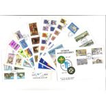FDC collection. 34 covers included ranging from 1973-1981 from Isle of Man, Jersey and Guernsey.