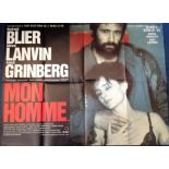 Mon Homme 30x40 approx quad movie poster from the 1996 French drama film starring Anouk Grinberg and