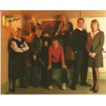 Helen Fraser 10x8 signed colour photo pictured with the cast of Bad Girls. Helen Fraser born Helen