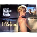 Cat Chaser 30x40 approx movie poster from the 1989 film directed by Abel Ferrara and starring