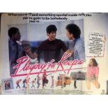 Playing for Keeps 30x40 approx rolled movie poster from the 1986 comedy film written and directed by