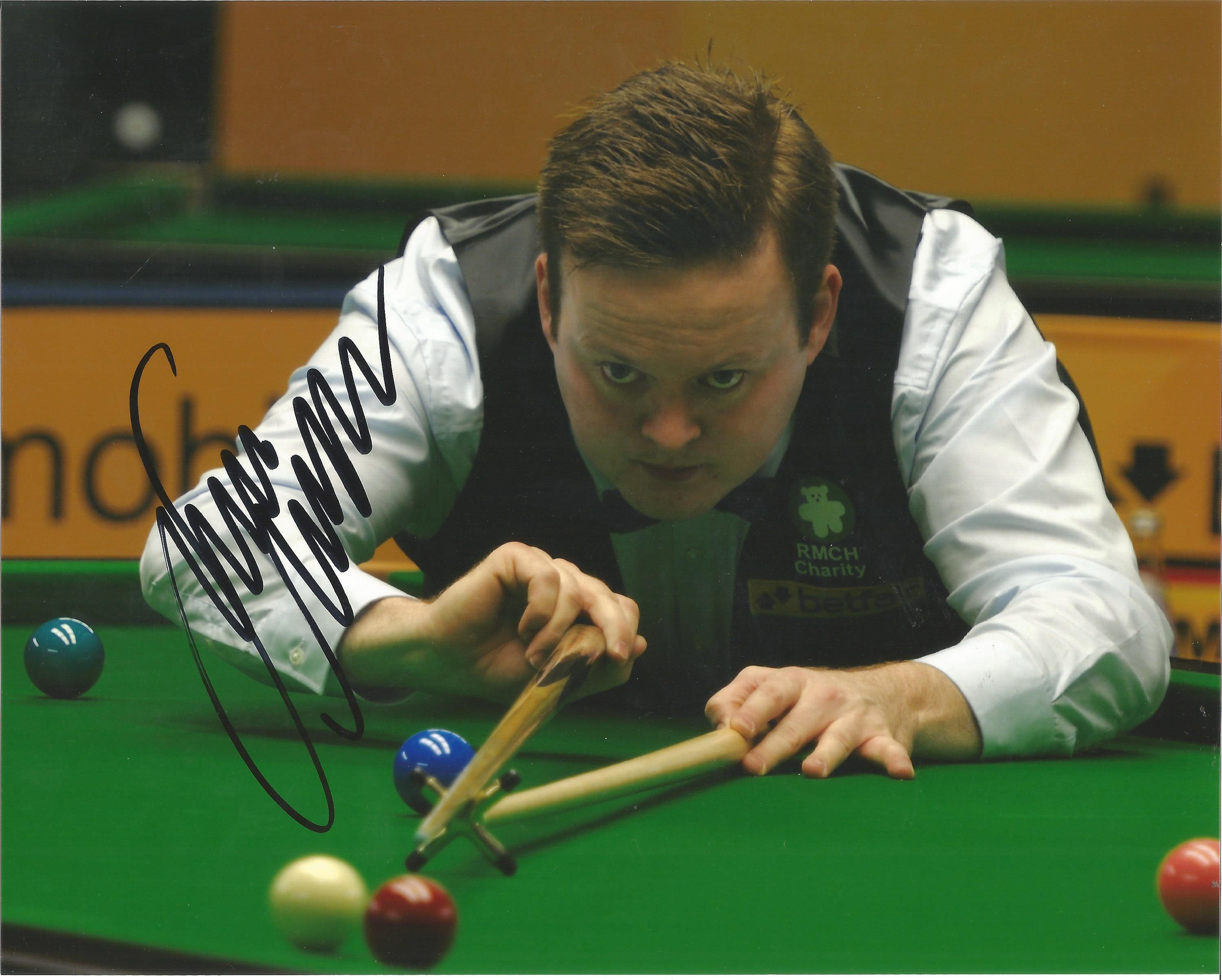 Shaun Murphy Signed Snooker 8x10 Photo. Good Condition Est.