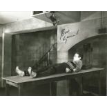 William Gaunt 10x8 signed 10x8 B/W photo pictured from the tv series The Champions. William