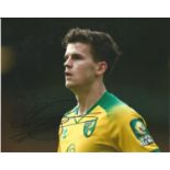 Sam Byram Signed Norwich 8x10 Photo. Good Condition Est.