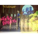 Sticky Fingers 30x40 approx. rolled movie poster from the 1988 film directed by Catlin Adams and