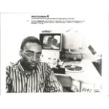 Spike Lee UNSIGNED 8x6 black and white press release photo. Good condition Est.