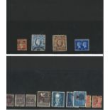 GB and German stamp collection. 13 stamps. High catalogue value. Good condition Est.