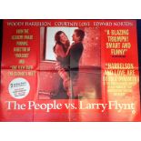 The People vs. Larry Flynt approx 30x40 original movie poster from 1996 American biographical