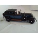 Rolls Royce Franklin mint 1/24 scale model of a 1929 Rolls Royce phantom 1. In near mint