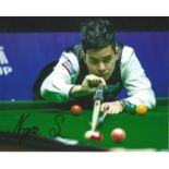Noppon Saengkham Signed Snooker 8x10 Photo. Good Condition Est.