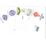 Isle of Man FDC collection. Contains 15 covers. Good condition Est.