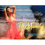 The Perez Family approx 30x40 original movie poster from the 1995 American Comedy film starring